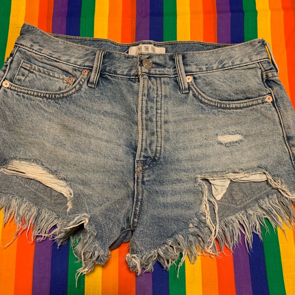 We the free jean shorts 25